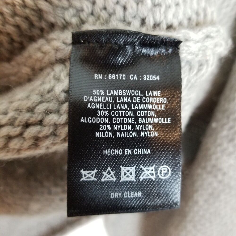 Anthropologie Angel Of The North Open Front Cardigan Sz S/M Gray Wool Blend - Picture 7 of 7